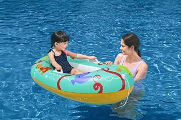 Bestway Happy Crustacean Kinder-Schlauchboot Krusti 110 x 64 x 25 cm - 13
