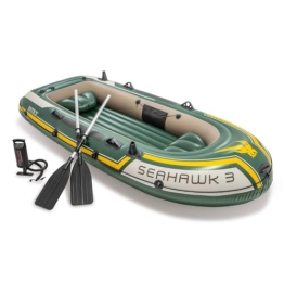 Intex Seahawk 3 Set Schlauchboot - 295 x 137 x 43 cm - 3-teilig - Grün Paddel - 1