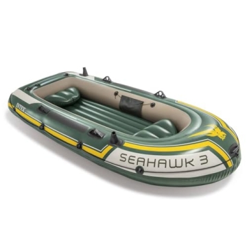 Intex Seahawk 3 Set Schlauchboot - 295 x 137 x 43 cm - 3-teilig - Grün Paddel - 3