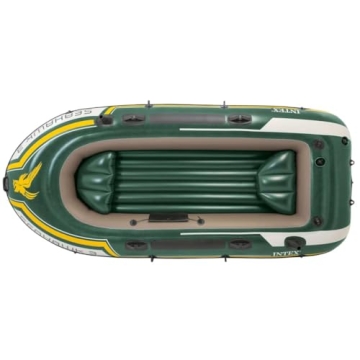 Intex Seahawk 3 Set Schlauchboot - 295 x 137 x 43 cm - 3-teilig - Grün Paddel - 4